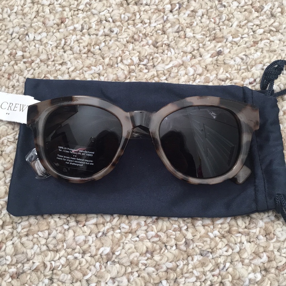 JCrew factory light tortoise sunglasses